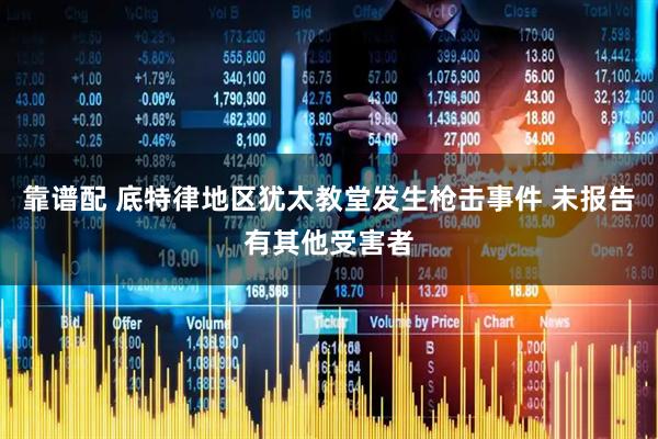 靠谱配 底特律地区犹太教堂发生枪击事件 未报告有其他受害者