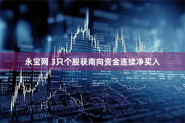 永宝网 3只个股获南向资金连续净买入