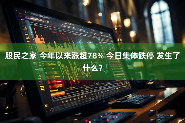 股民之家 今年以来涨超78% 今日集体跌停 发生了什么？
